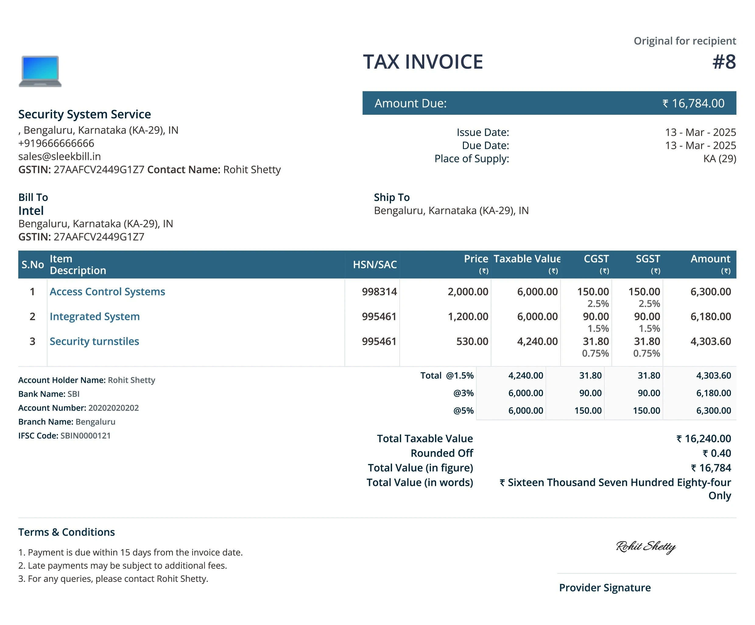 Invoice